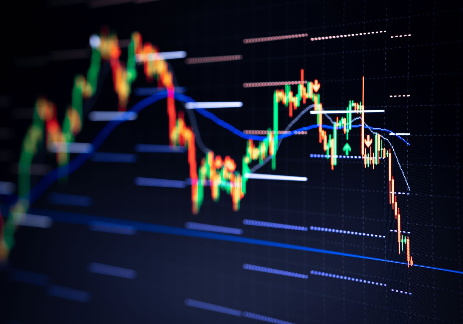 background-of-stock-market-graph-chart-on-led-disp-HUBYMT3